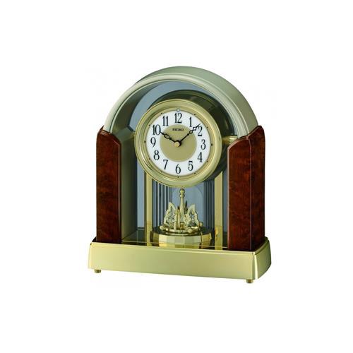 Melodies in Motion: Rotating Pendulum Mantel Clock