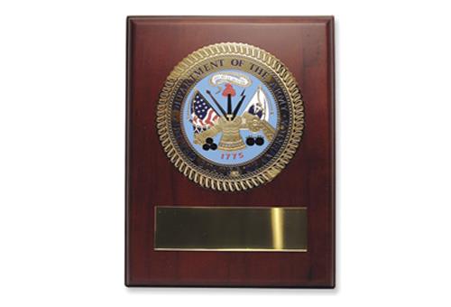 Engravable US Army Wood Plaque